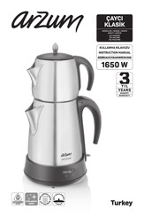 Arzum CAYCI KLASIK AR3078 Gebrauchsanweisung