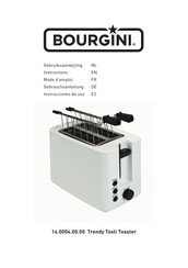 Bourgini Trendy Tosti Gebrauchsanleitung