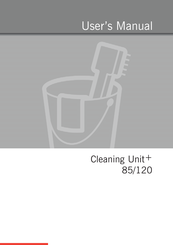 Glunz & Jensen Cleaning Unit+ 85/120 Bedienungsanleitung