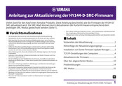 Yamaha HY144-D-SRC Firmware-Aktualisierung