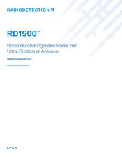 Radiodetection RD1500 Bedienungsanleitung