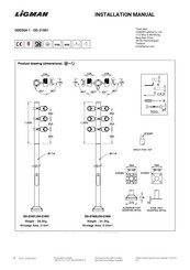 Ligman OD-21001 Installationsanleitung