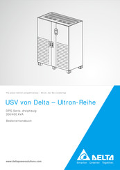 Delta Ultron DPS Serie Bedienerhandbuch