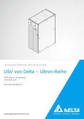 Delta Ultron HPH Serie Benutzerhandbuch