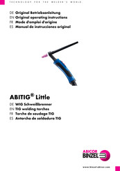 Abicor Binzel ABITIG Little 24 G Originalbetriebsanleitung