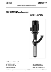Brinkmann STH2105-2A560 Originalbetriebsanleitung