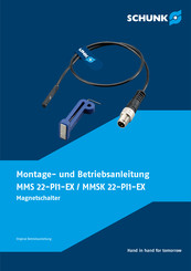 SCHUNK MMSK 22-PI1-EX Montage- Und Betriebsanleitung