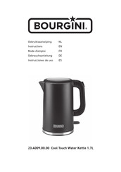 Bourgini Cool Touch Water Kettle Gebrauchsanleitung