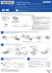 Brother HL-L2445DW Installationsanleitung