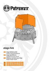Petromax atago-hr6 Original-Gebrauchsanleitung