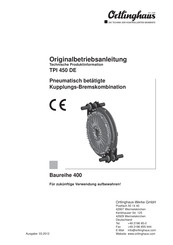 Ortlinghaus TPI 450 DE Originalbetriebsanleitung