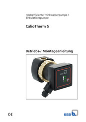 KSB Calio-Therm S Betriebs- Und Montageanleitung
