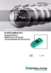 Pepperl+Fuchs IDENTControl Compact IC-KP2-2HB18-2V1 Handbuch