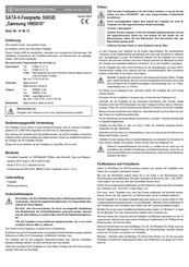 Conrad Samsung HM501II Bedienungsanleitung