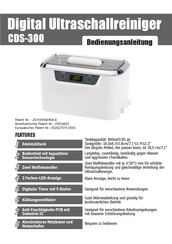 Codyson CDS-300 Bedienungsanleitung