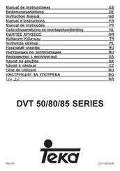 Teka DVT 50 Serie Bedienungsanleitung