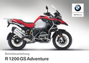 BMW Motorrad R 1200 GS Adventure 2017 Betriebsanleitung