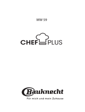 Bauknecht CHEFPLUS MW 59 Bedienungsanleitung