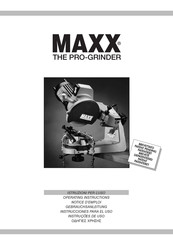 MAXX THE PRO-GRINDER Gebrauchsanleitung