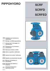 SPERONI PIPPOHYDRO SCRFED Montage- Und Wartungsanleitung