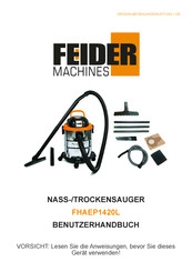 FEIDER Machines FHAEP1420L Benutzerhandbuch
