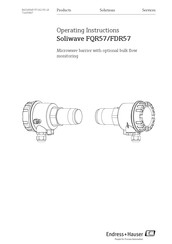 Endress+Hauser Soliwave FDR57 Betriebsanleitung