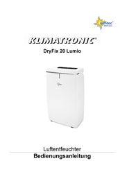 Suntec Wellness KLIMATRONIC DryFix 20 Lumio Bedienungsanleitung