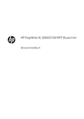 HP PageWide XL 5100 MFP Blueprinter Series Benutzerhandbuch