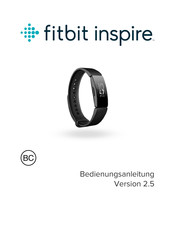 Fitbit inspire Bedienungsanleitung