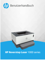 HP Neverstop Laser 1000 Serie Benutzerhandbuch