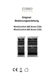 CASO DESIGN WineComfort 660 Smart Original Bedienungsanleitung