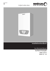 BROTJE WMC20/33 Installationshandbuch