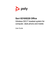 Poly Savi 8210 Office Bedienungsanleitung