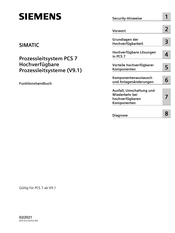 Siemens SIMATIC PCS 7 Funktionshandbuch