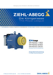 ZIEHL-ABEGG ZAtop SM200.15D Originalbetriebsanleitung