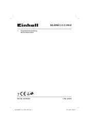 EINHELL BG-BRM 51/3 S HW-E Originalbetriebsanleitung