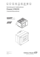 Endress+Hauser Prosonic S FMU90 Beschreibung Der Gerätefunktionen