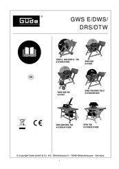 Gude GWS E 600 Bedienungsanleitung