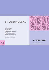 Klarstein ST OBERHOLZ XL Bedienungsanleitung