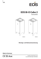 EOS Bi-O Cubo 2 Montage- Und Gebrauchsanweisungen