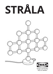 IKEA STRALA AA-2373324-1 Montageanleitung