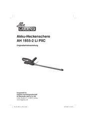 Mr. Gardener 11017 Originalbetriebsanleitung