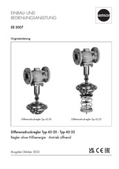 Samson 42-25 Einbau- Und Bedienungsanleitung