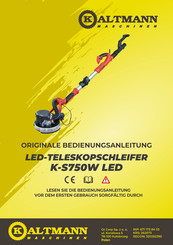 Kaltmann K-S750W LED Originale Bedienungsanleitung