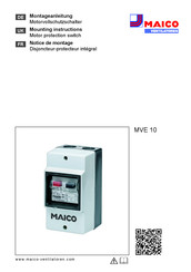 Maico MVE 10 Montageanleitung