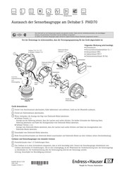 Endress+Hauser Deltabar S PMD70 Austauschanleitung