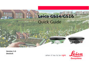 Leica Geosystems GS16 Kurzanleitung