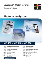 Tintometer Lovibond MD100 Bedienungsanleitung