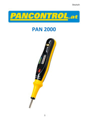 Pancontrol PAN 2000 Bedienungsanleitung