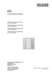 Jung 5091 TSM Produktdokumentation